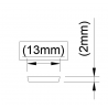 LISTWY Camavo CLS 2x13mm 1mb